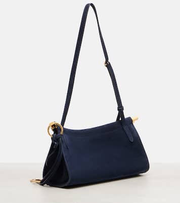 Le Click Small suede shoulder bag | Alaïa