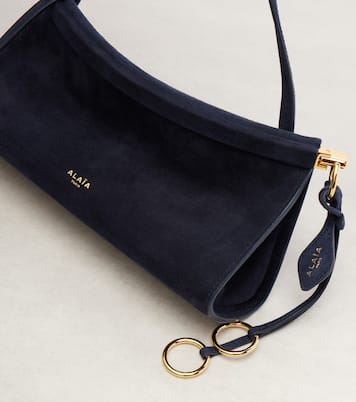 Le Click Small suede shoulder bag | Alaïa