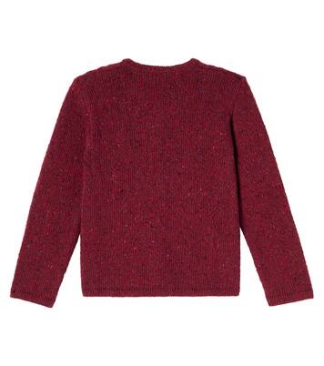 Denali cable-knit wool-blend cardigan | La Coqueta
