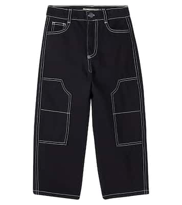 Besticktes Wide-Leg Jeans Yaiza | The New Society
