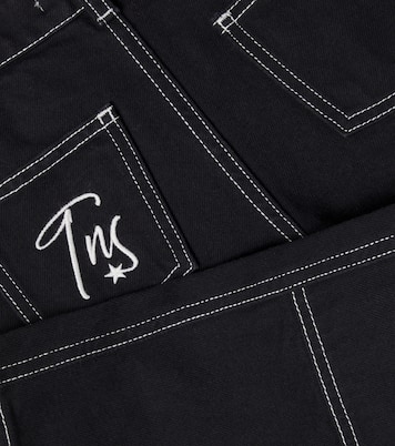Besticktes Wide-Leg Jeans Yaiza | The New Society