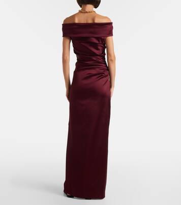 Opaco off-shoulder maxi dress | Max Mara