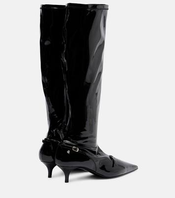 Patent leather knee-high boots  | Magda Butrym