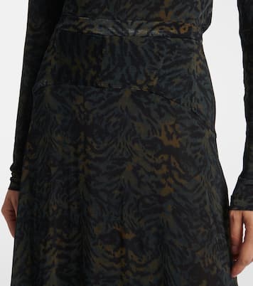 Paola printed jersey maxi skirt | Ulla Johnson