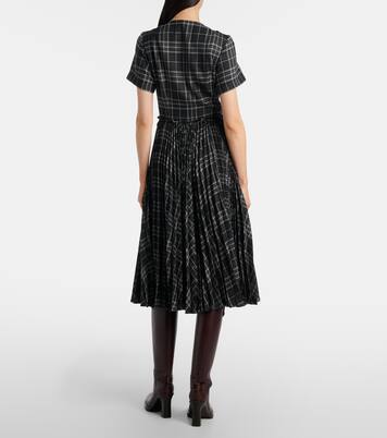 Meryl checked midi dress | Burberry