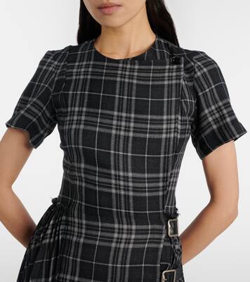 Meryl checked midi dress | Burberry