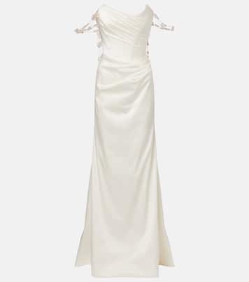 Bridal Robe Charmer mit Zierperlen | Vivienne Westwood