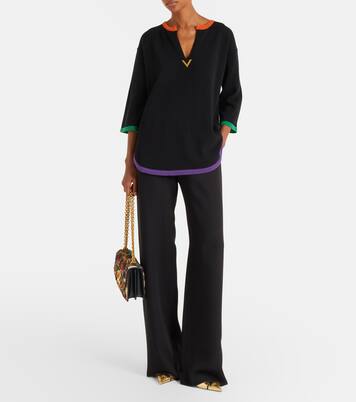 VGold virgin wool sweater | Valentino