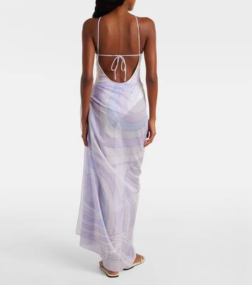 Cover-up Iride de algodón | Pucci