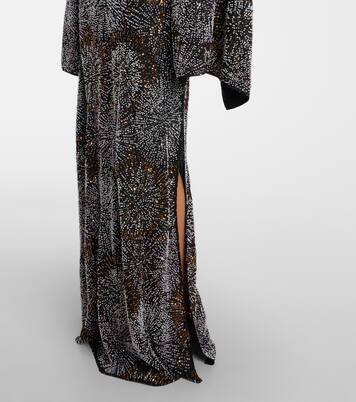 Embellished caped gown | Rabanne