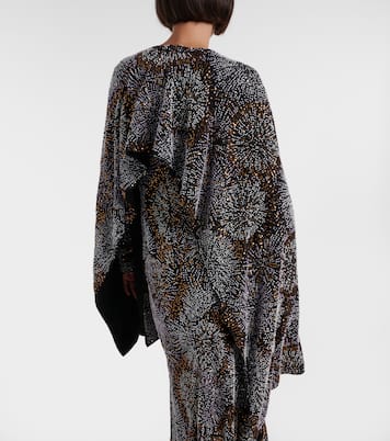 Embellished caped gown | Rabanne