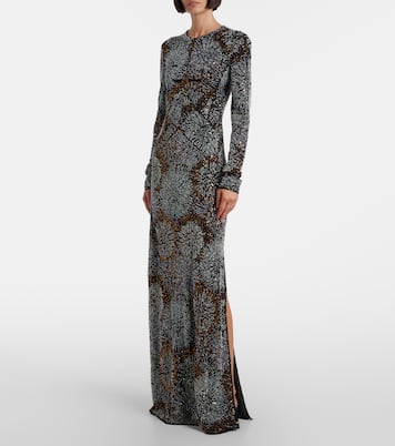 Embellished caped gown | Rabanne