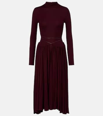 Gathered midi dress | Alaïa