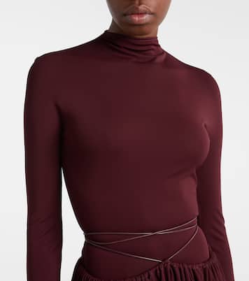 Gathered midi dress | Alaïa