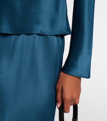 Top Barb de satén | Leset