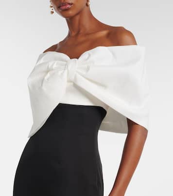 Kace bow-detail gown | Rachel Gilbert