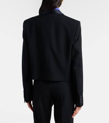 Silk-trimmed wool blazer | Tom Ford