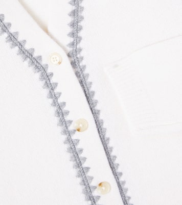 x Guest in Residence Lyndon striped cashmere cardigan | Bonpoint