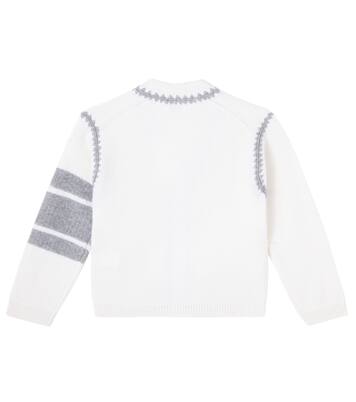 x Guest in Residence Lyndon striped cashmere cardigan | Bonpoint