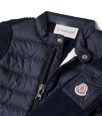 Baby - Giacca in cotone con imbottitura in piuma | Moncler Enfant