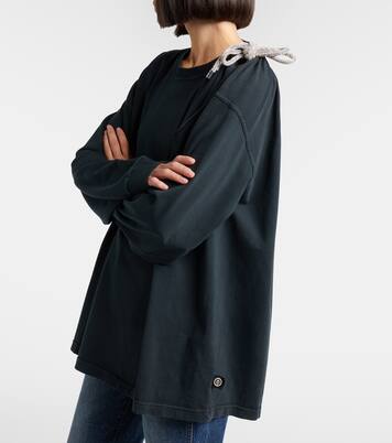 Embellished cotton jersey T-shirt | Area