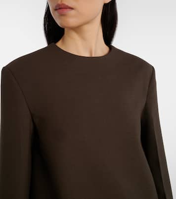 Top Pocket en crêpe | Toteme