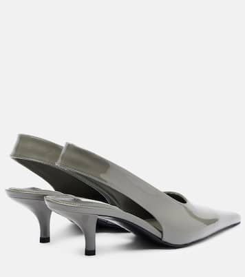 Patent leather slingback pumps | Toteme