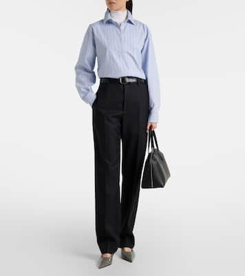 Patent leather slingback pumps | Toteme