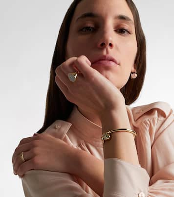 Koala 9kt gold (375/1000) bracelet with diamonds and enamel | Yvonne Léon