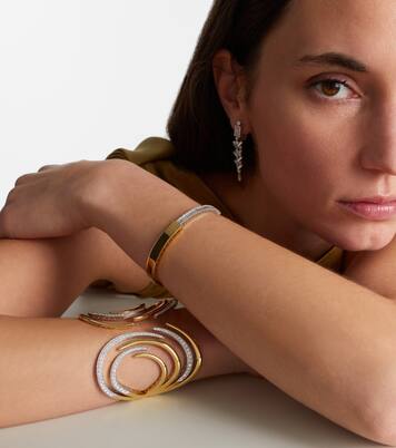 18kt gold (750/1000) bracelet with diamonds | Yeprem