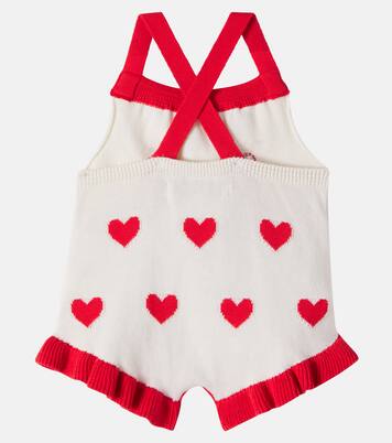 Baby - Jumpsuit corta Maqui in jacquard di cotone | The New Society
