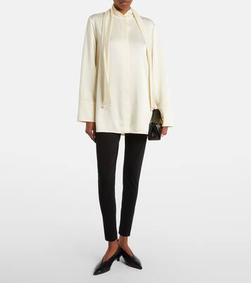 High-rise skinny pants | Jil Sander