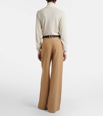 Dender silk wide-leg pants | The Row