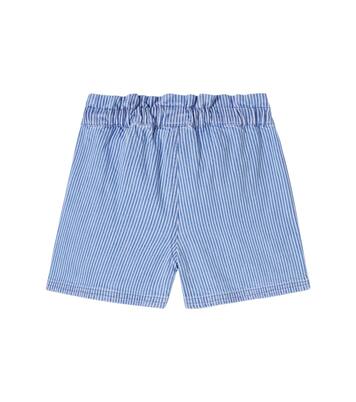 Melanie striped cotton Bermuda shorts | Bonton