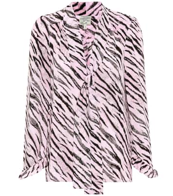 Bluse Malia aus Crêpe | Baum und Pferdgarten