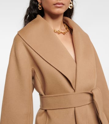 Messi belted virgin-wool coat | 'S Max Mara