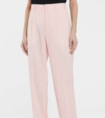 High-Rise-Hose Julien aus Wolle | Stella McCartney