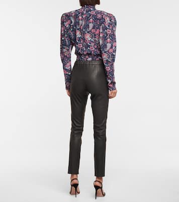Leggings Iany aus Leder | Marant Etoile