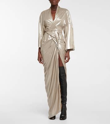 Cantilever leather over-the-knee boots | Rick Owens