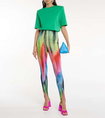 Leggings a vita alta con staffe | The Attico