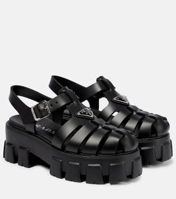 Monolith platform sandals | Prada