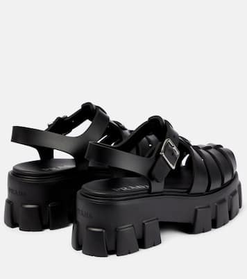 Monolith platform sandals | Prada