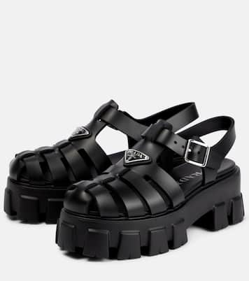 Monolith platform sandals | Prada