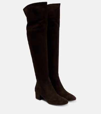 Botas mosqueteras Rolling de ante | Gianvito Rossi