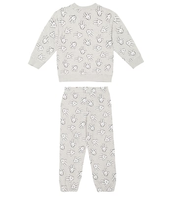 x Disney® sweatshirt and sweatpants cotton set | Stella McCartney Kids