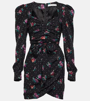 Floral silk minidress | Alessandra Rich