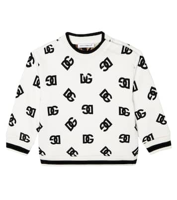 Bebé - sudadera DG de algodón | Dolce&Gabbana Kids