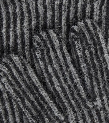 Ribbed-knit wool-blend gloves | Acne Studios