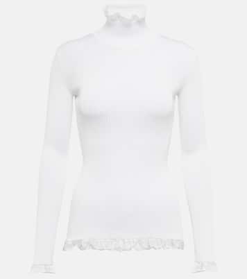 Frill-trimmed sweater | Alaïa