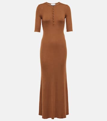 Johanna ribbed-knit maxi dress | Gabriela Hearst